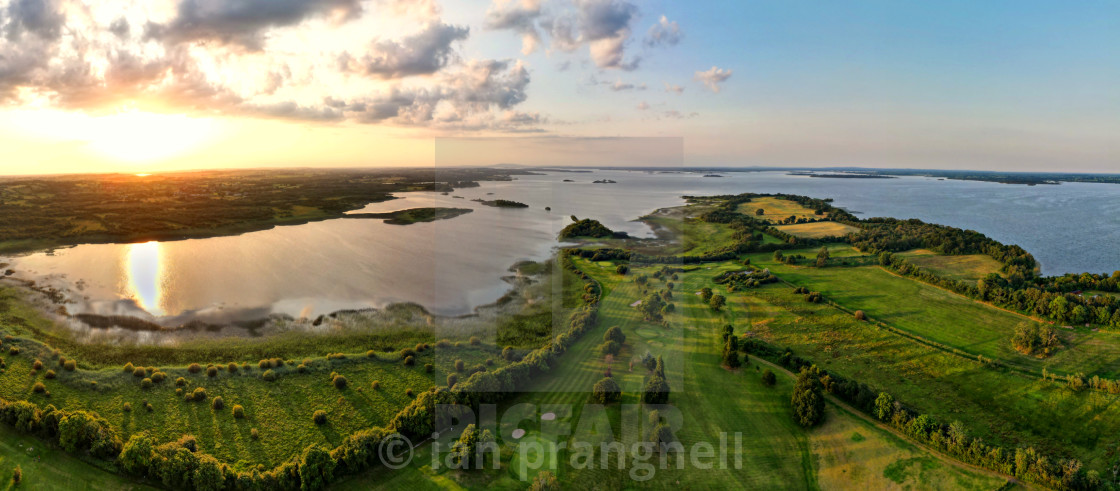 "Yew Point and Lough Ree and Co Roscommon" by ian prangnell - £20.00 "Yew Point and Lough Ree and Co Roscommon" stock image
