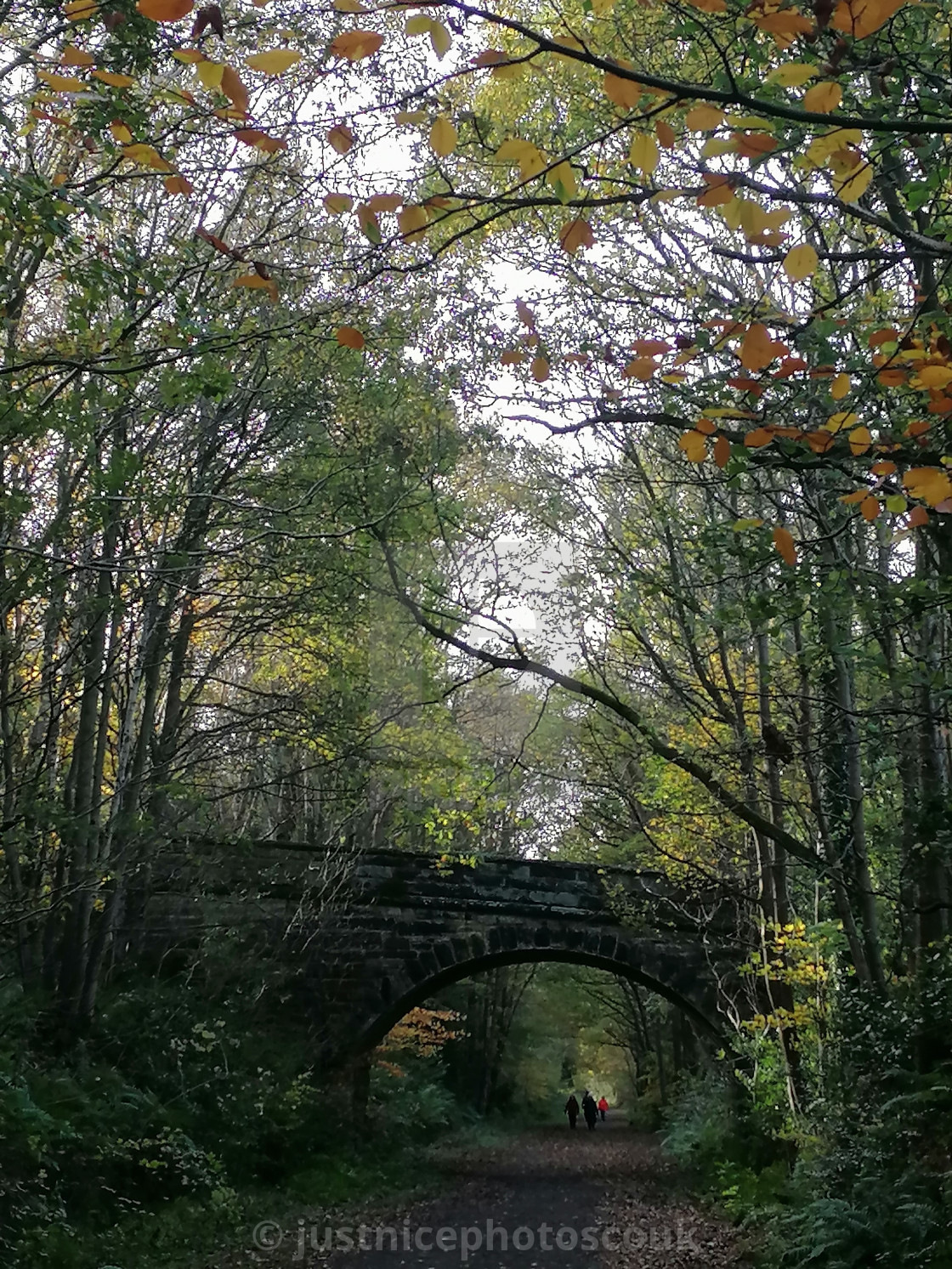 "Derwent Walk on Sunday morning" stock image