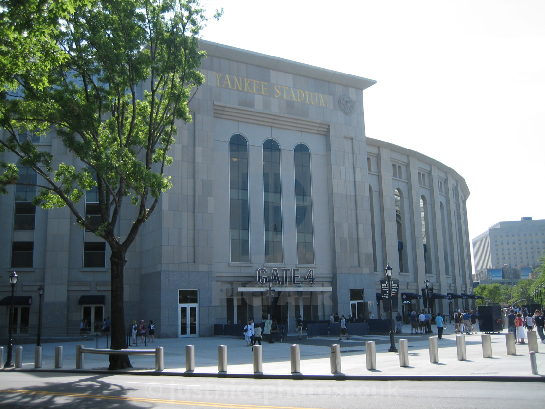 "Yankee Stadium - Before the Rush" stock image