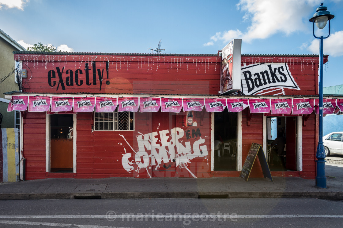 "Barbados, café" by - $12.55 "Barbados, café" stock image