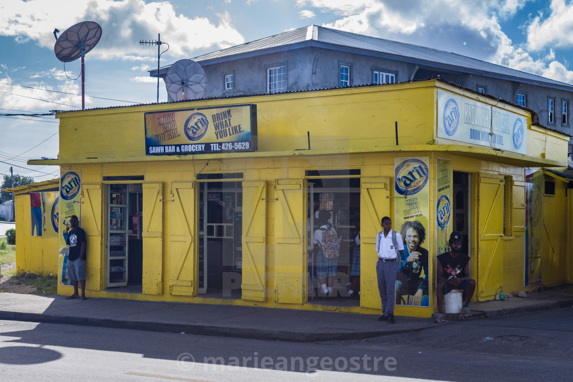 "Barbados, café" by - $12.55 "Barbados, café" stock image