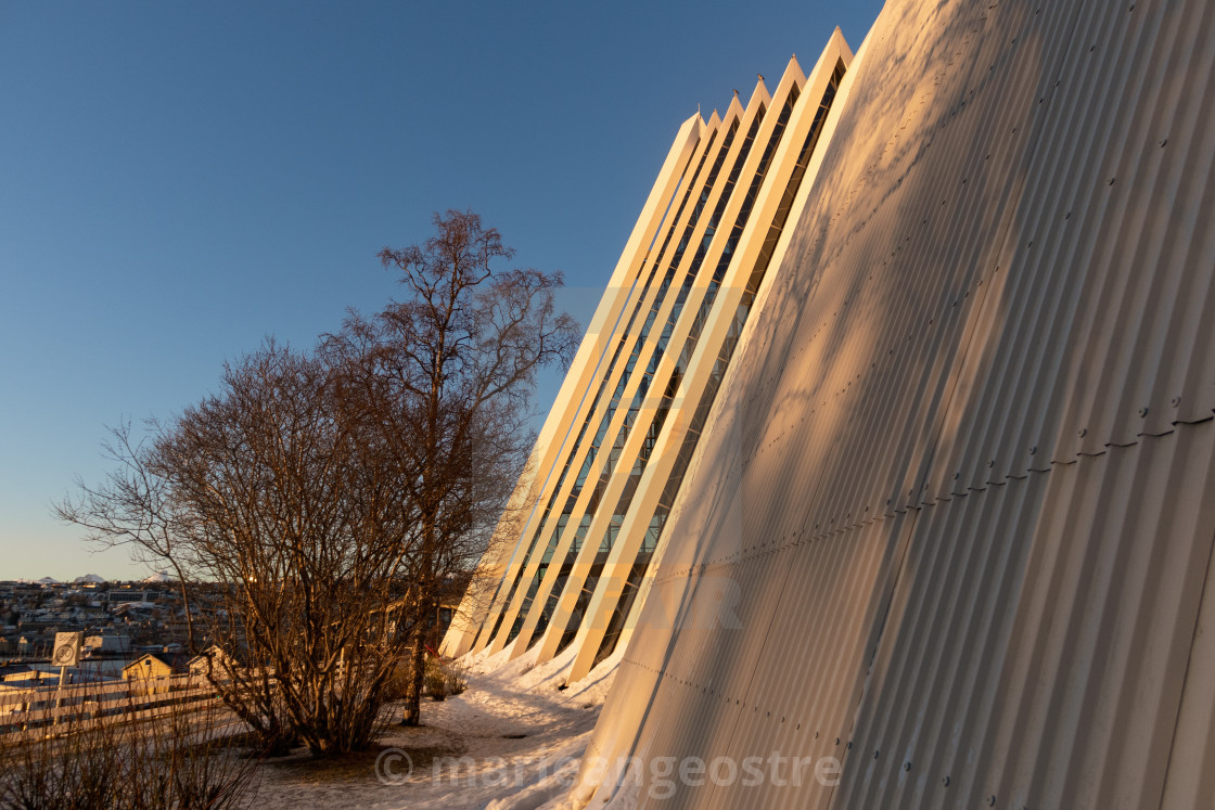 "Northern Norway, the Arctic cathedral in Tromsø" by - $10.04 "Northern Norway, the Arctic cathedral in Tromsø" stock image