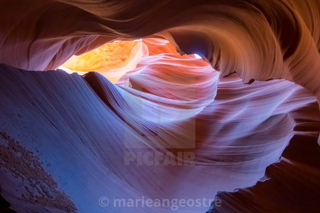 "USA, Antelope Canyon" stock image