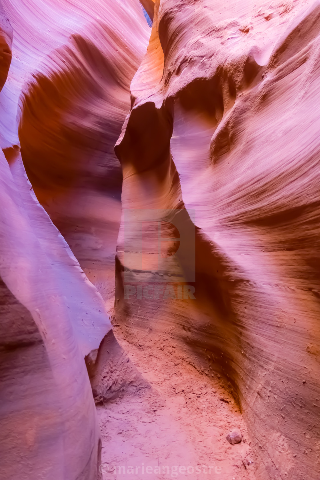 "USA, Antelope Canyon" stock image