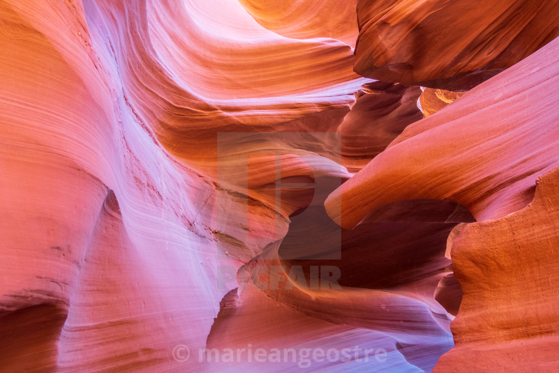 "USA, Antelope Canyon" stock image