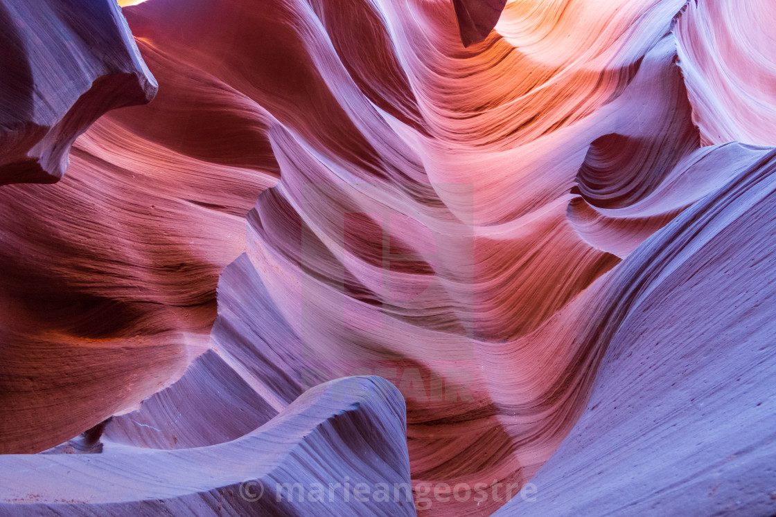 "USA, Antelope Canyon" stock image