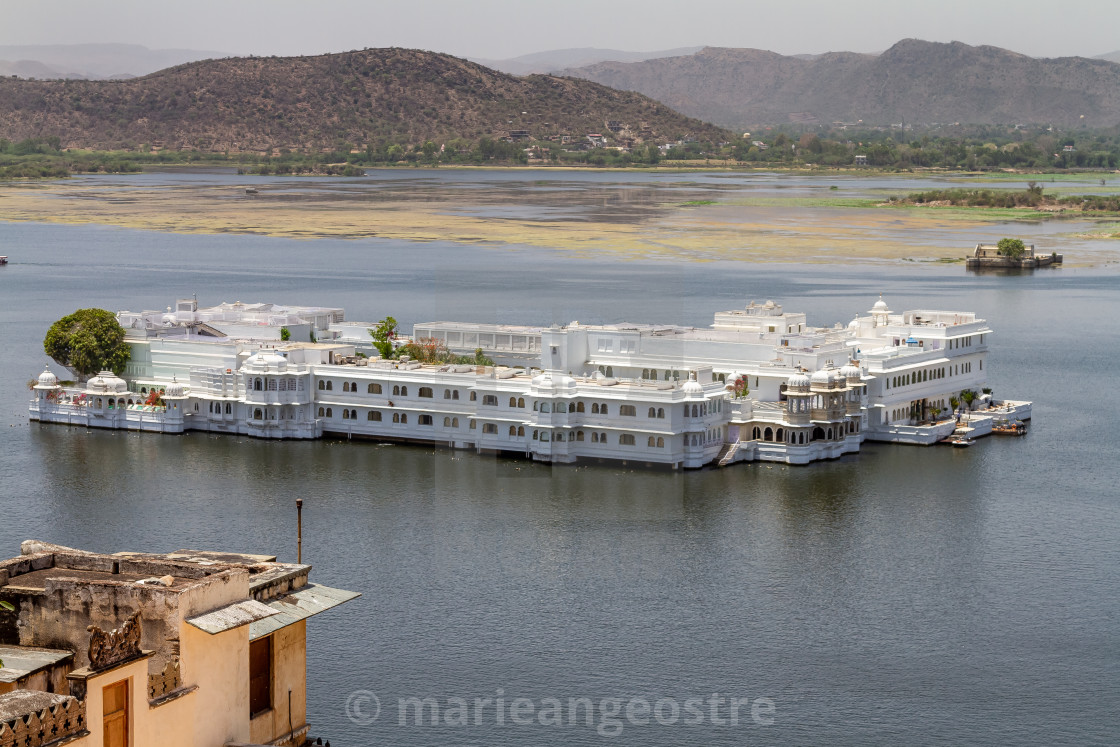 "India, Taj Lake Palace, luxury hotel in Udaipur" by - $8.84 "India, Taj Lake Palace, luxury hotel in Udaipur" stock image