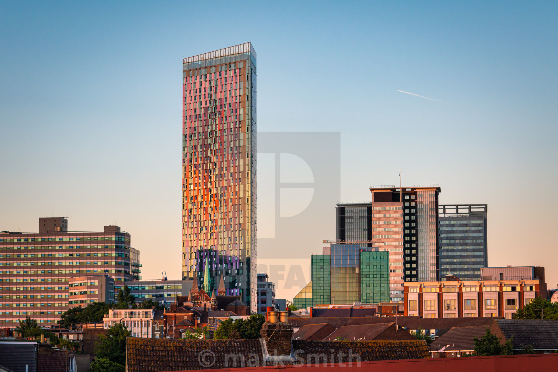 "Croydon Skyline" stock image