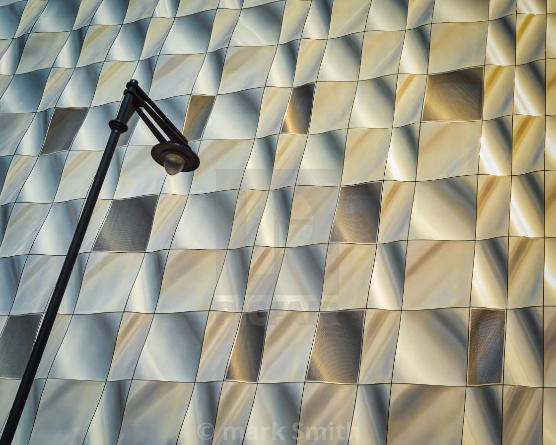 "street light, london docklands" stock image