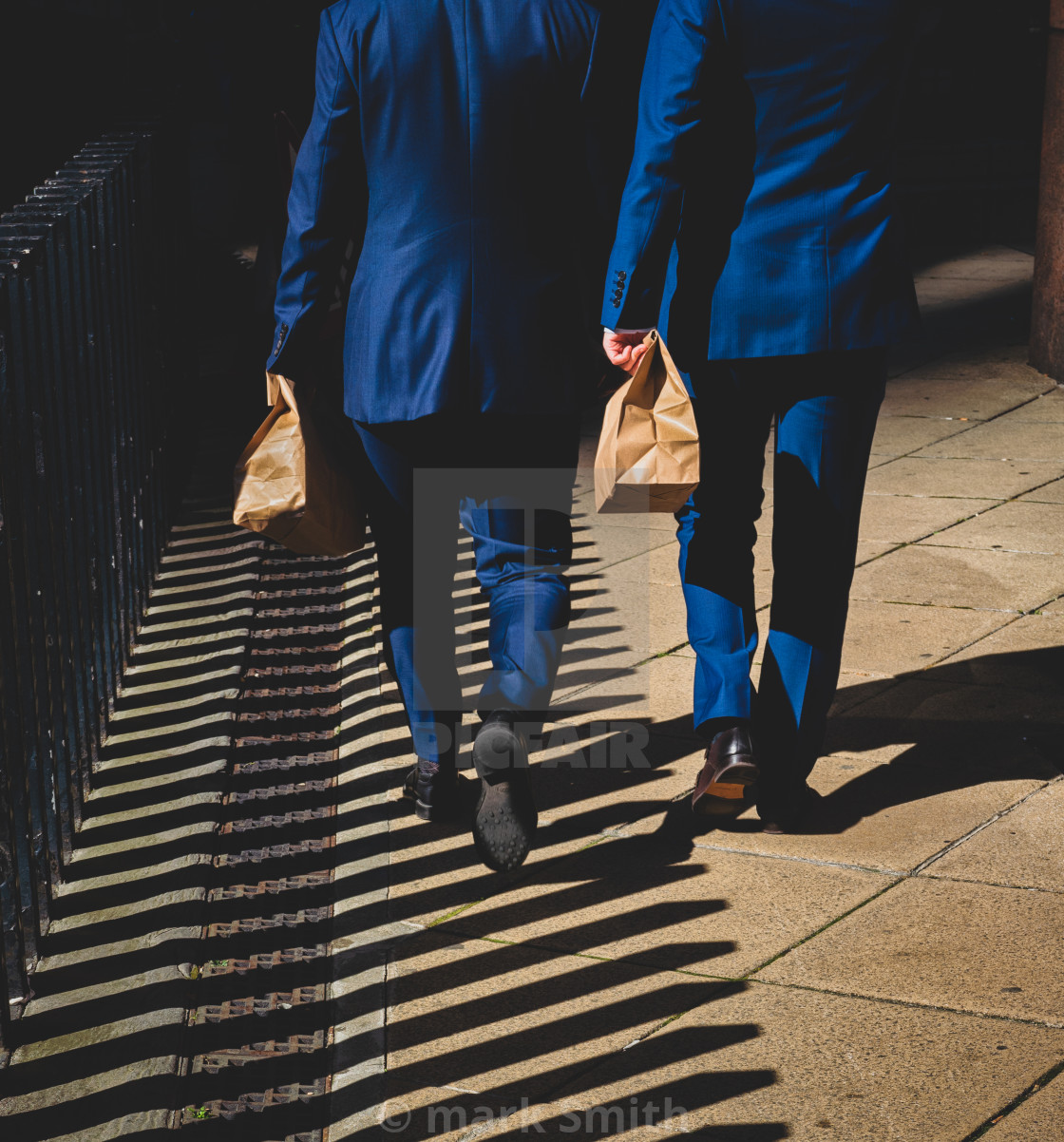 "lunch break" stock image