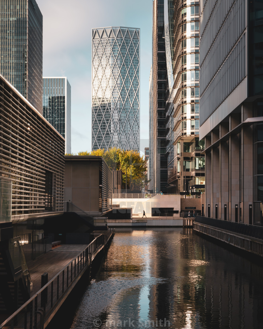 "wood wharf" stock image