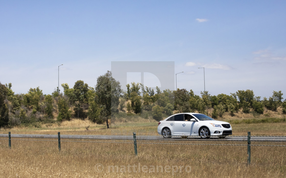 "Holden vehicle at countryside highway" stock image