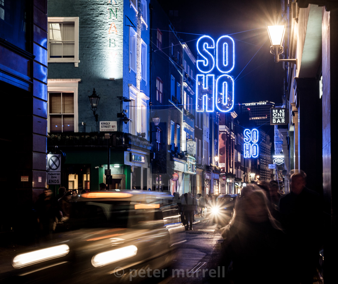 "Soho" stock image