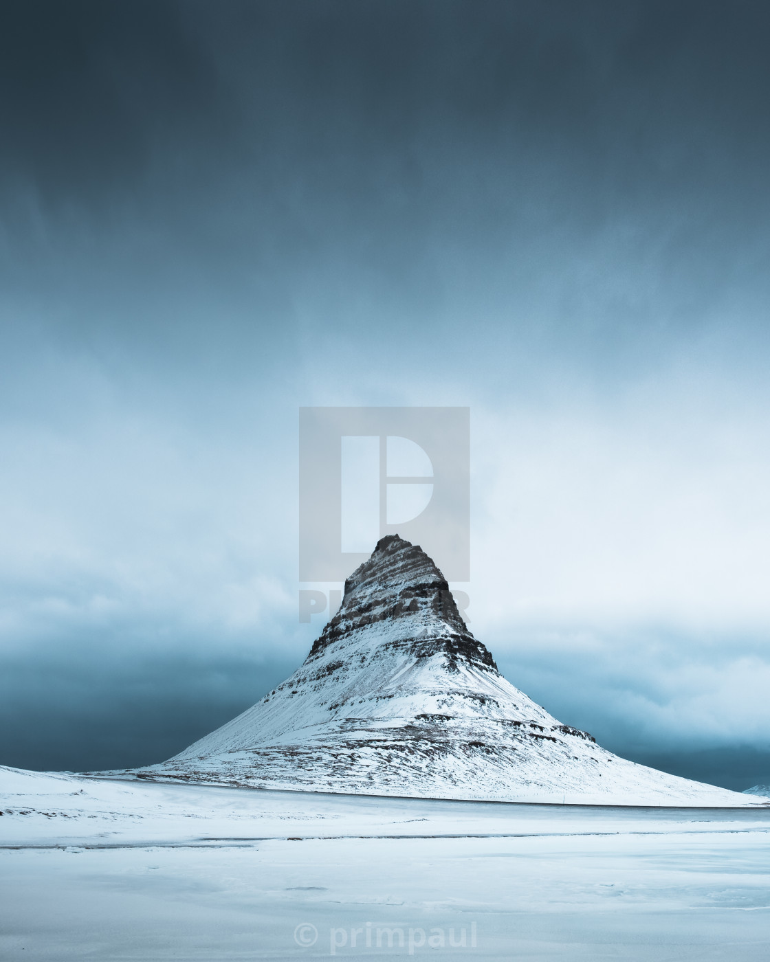 "Kirkjufell" stock image