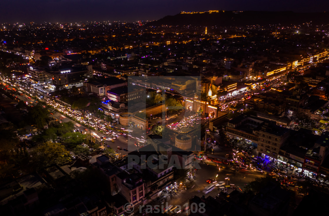 Jaipur Pink City Gate At Night India Aerial Drone View License Download Or Print For 14 88 Photos Picfair There are a lot of tourist places in jaipur that you should visit but if. https www picfair com pics 010554549 jaipur pink city gate at night india aerial drone view