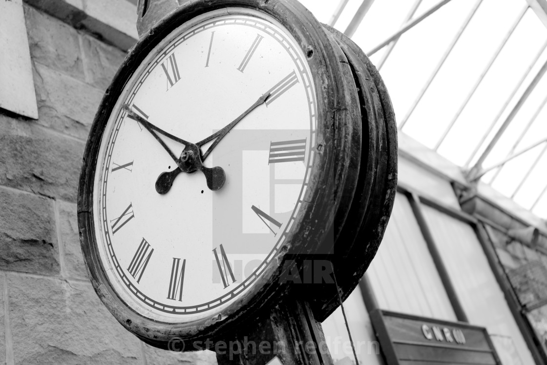 "Station Clock" stock image