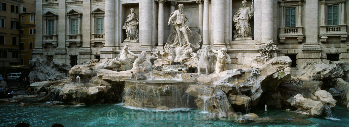 "Trevi Fountain" stock image