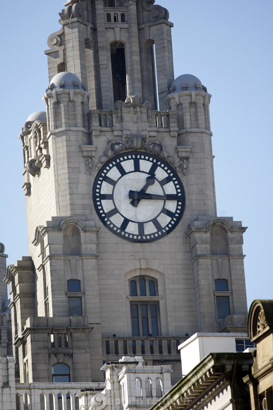 "Liver Building" stock image