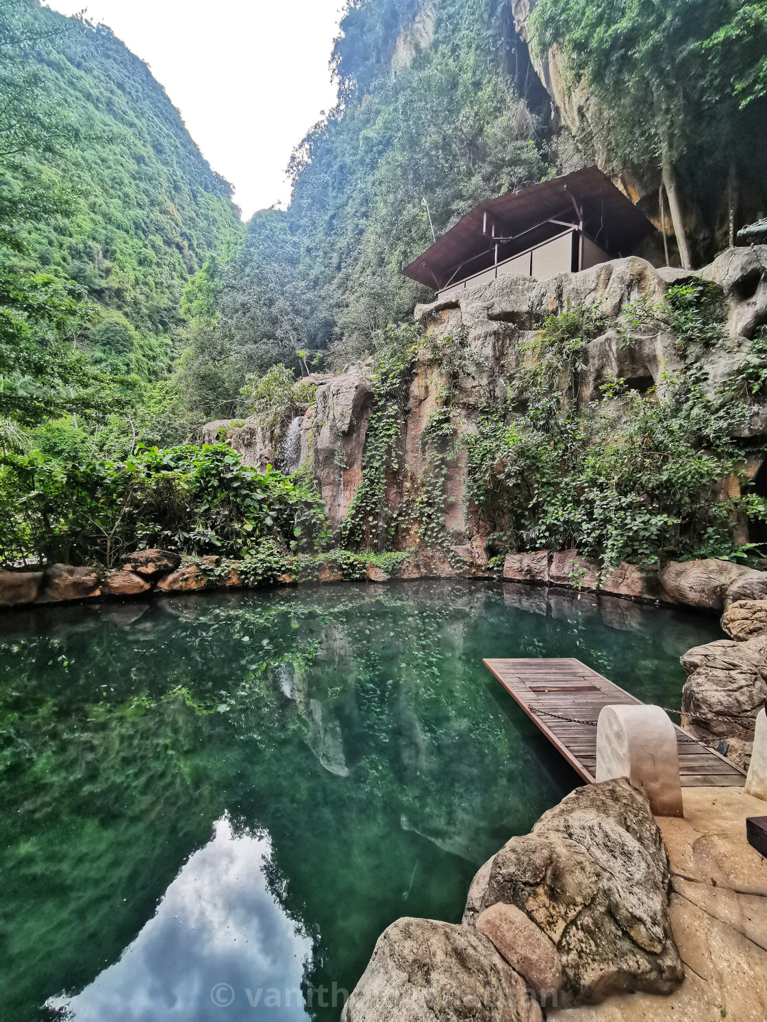 "Hotspring Lake" by - $12.30 "Hotspring Lake" stock image