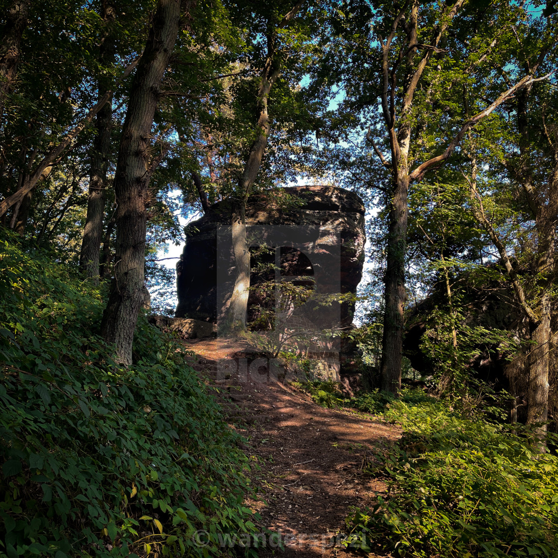 "Felsenpfad Nideggen-Rath" stock image