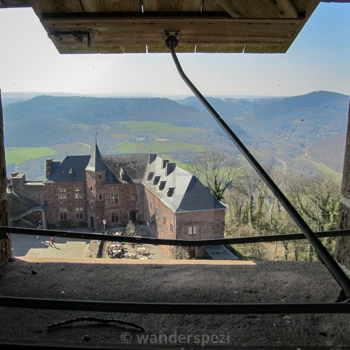 "Blick auf Burg Nideggen" stock image