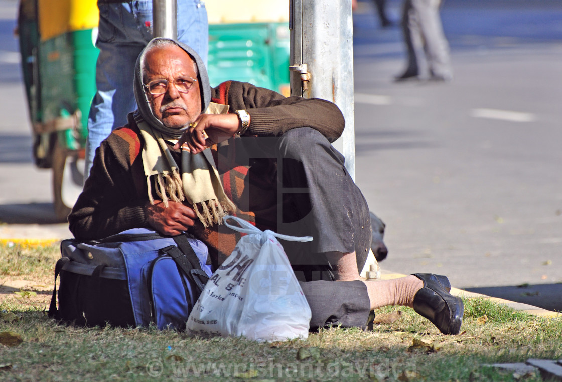 "The Street Side Rest" stock image