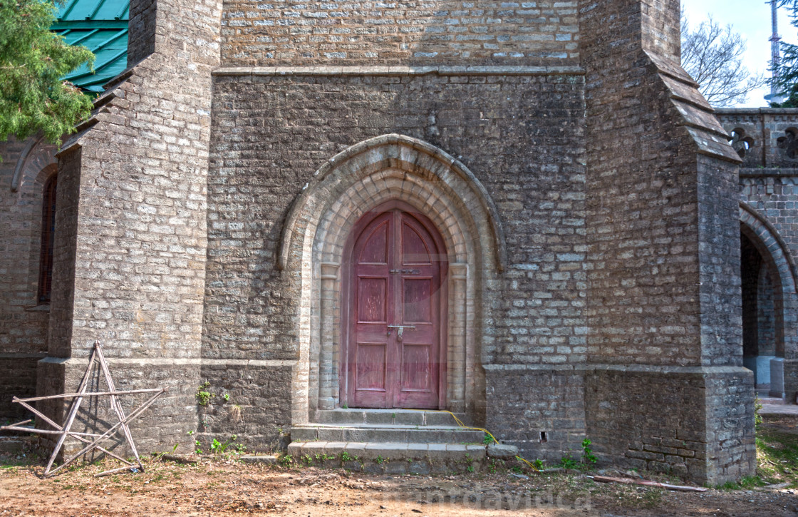 "An old door" stock image