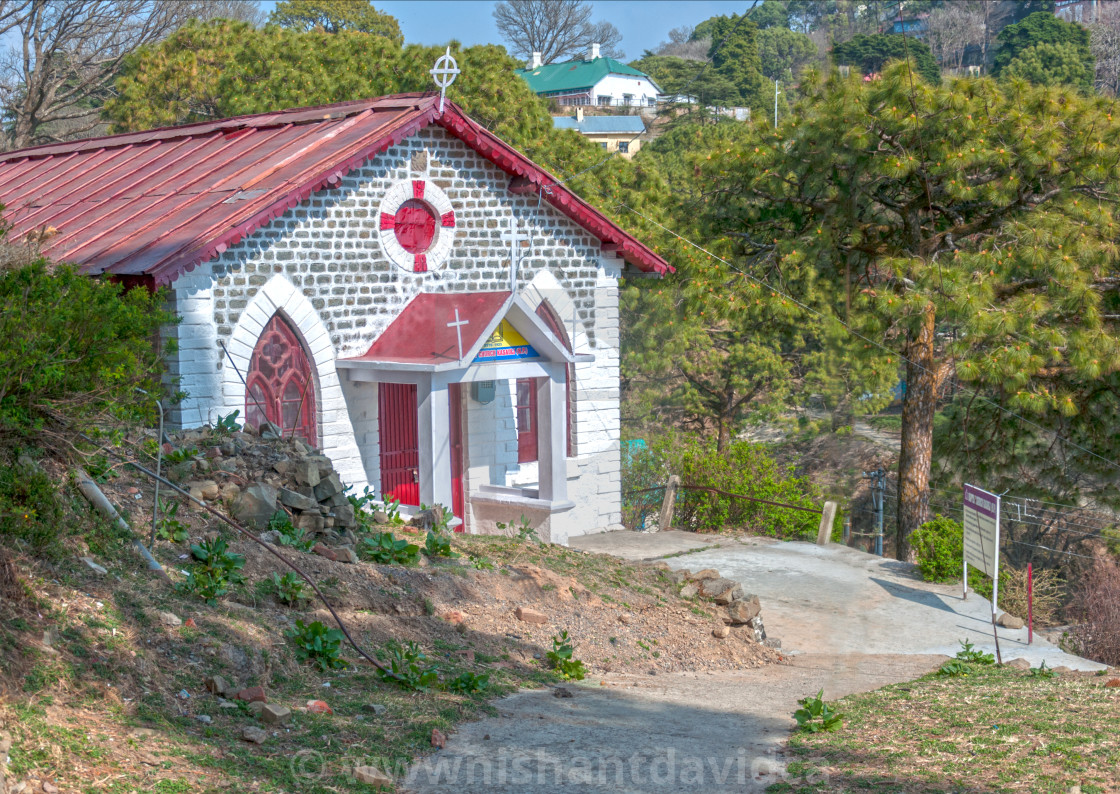 "The Baptist Church Of Kasauli" stock image