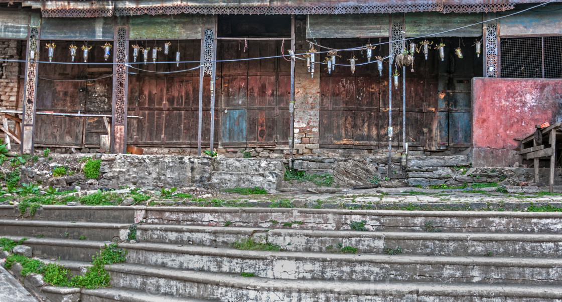 "The Haunted House" stock image