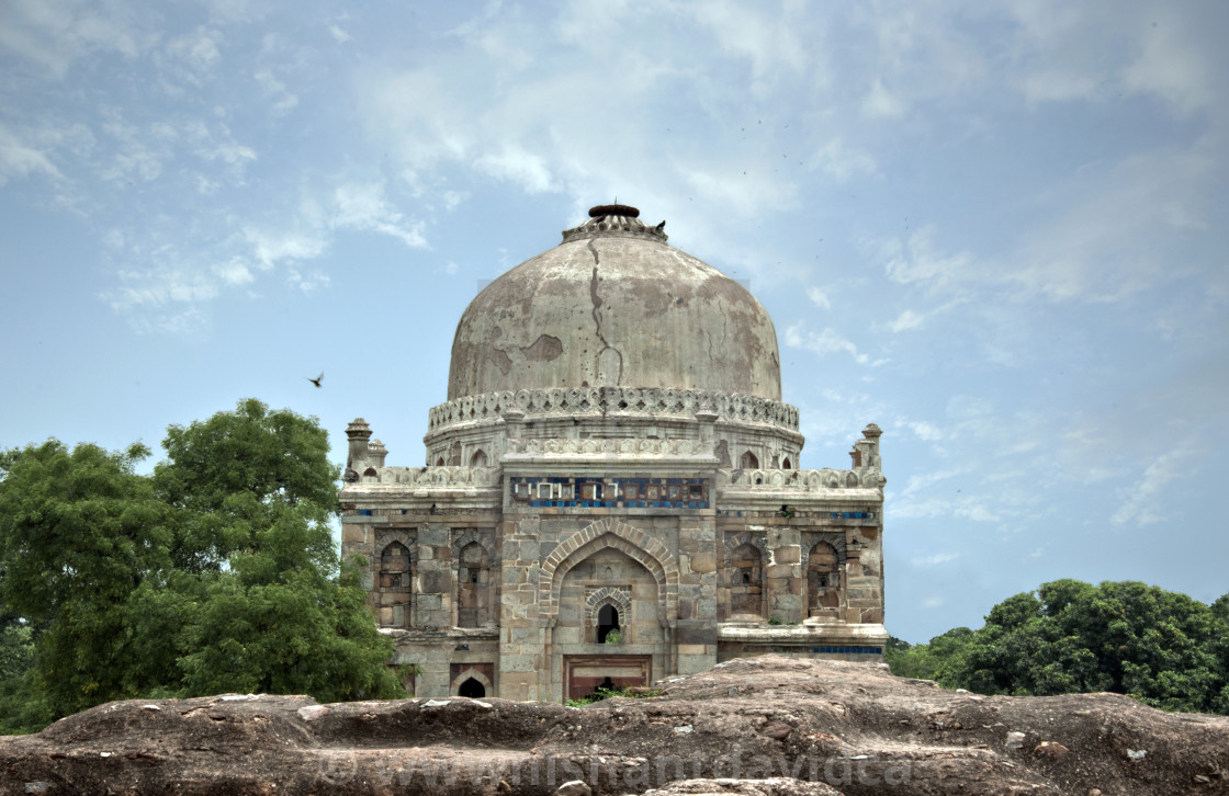 "Lodi Gardens or Lodhi Gardens" stock image