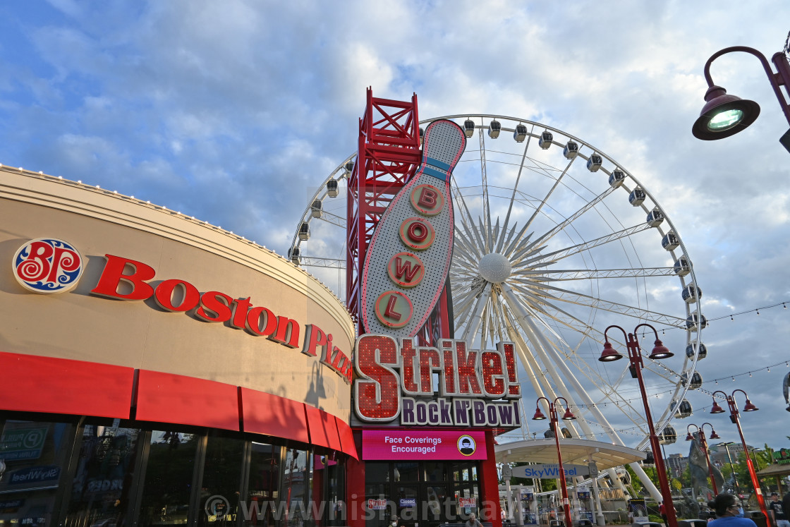 "Niagara Sky Wheel" stock image