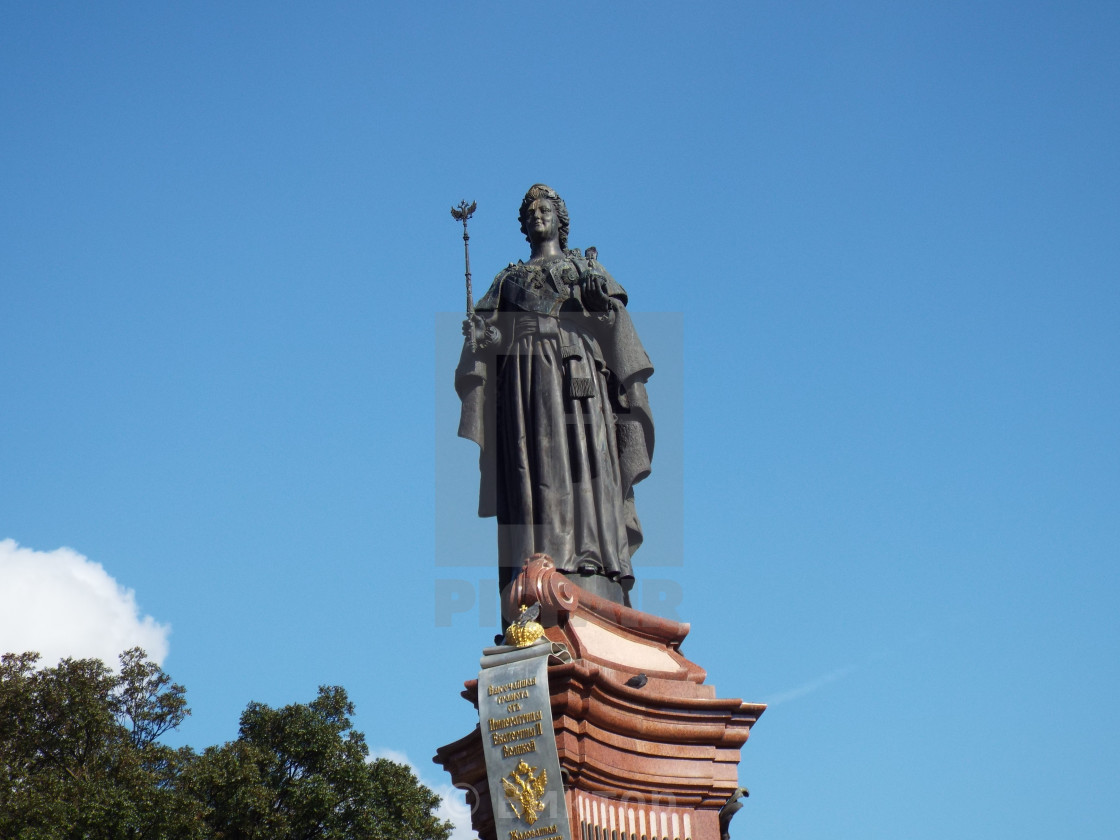 Памятник екатерине в краснодаре фото