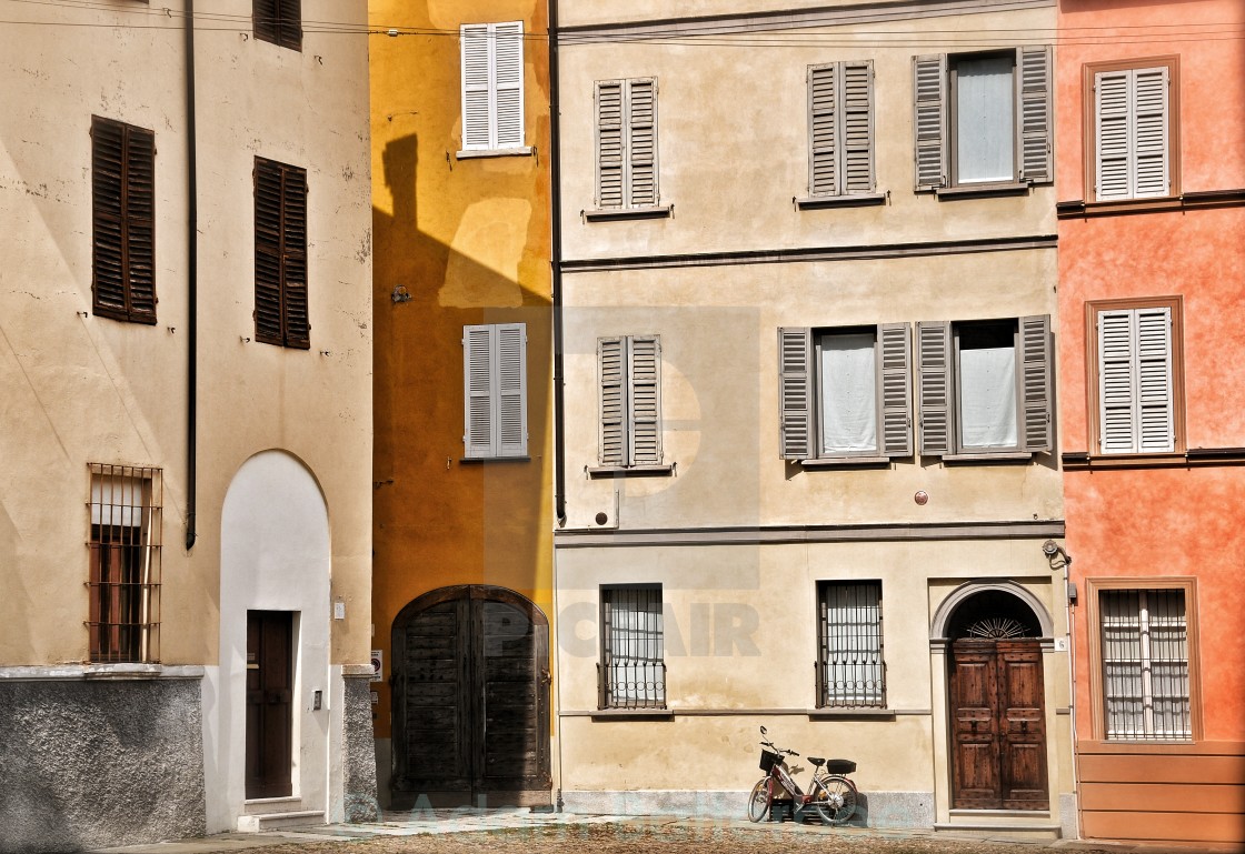 "Parma streets" stock image