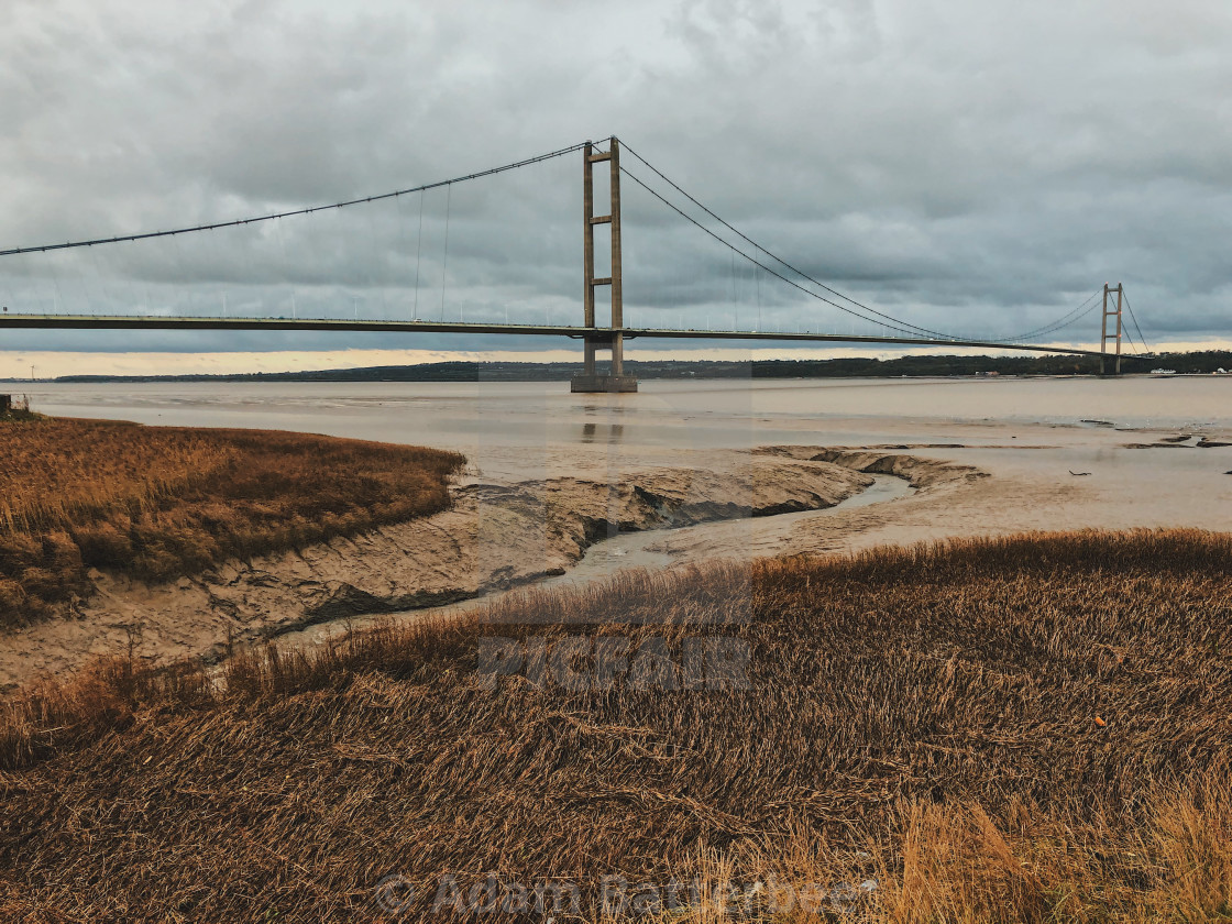 "Humber Bridge" stock image