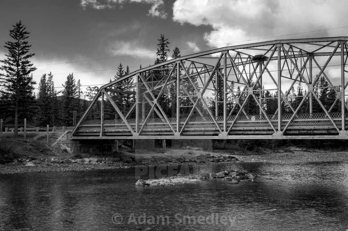 "The Bridge over the Bow" by Adam Smedley - $7.72 "The Bridge over the Bow" stock image