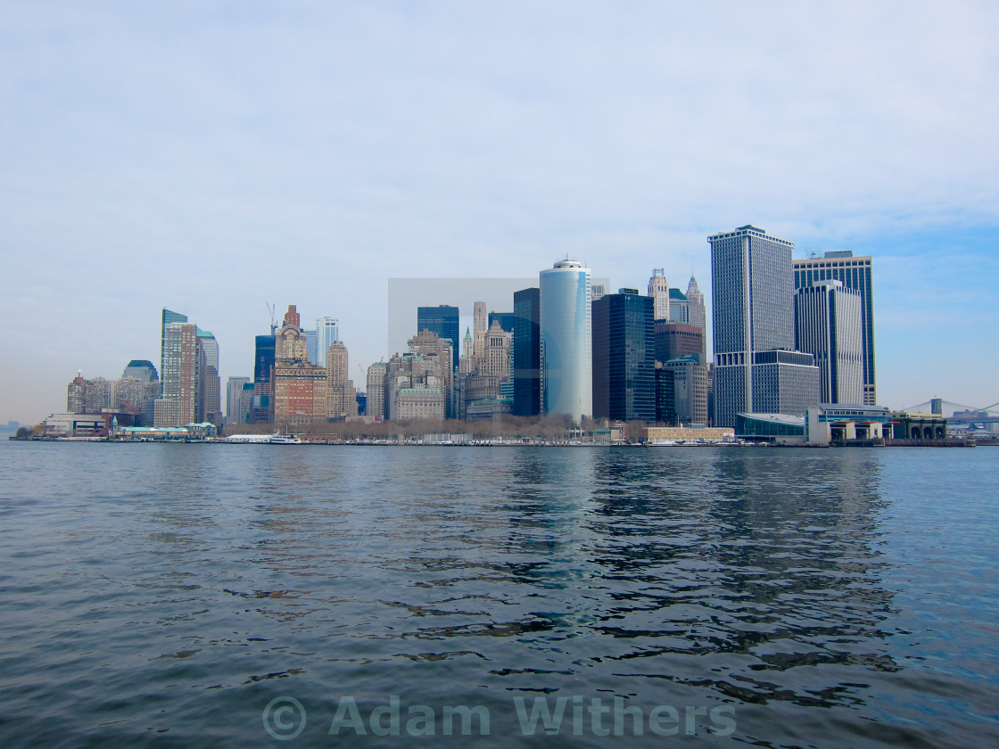 "Manhattan Financial District" by Adam Withers - £3.72 "Manhattan Financial District" stock image