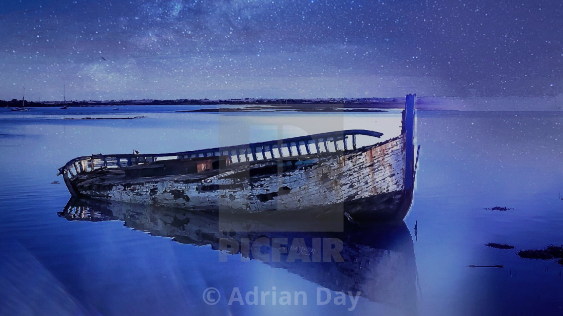 "Shipwrecked beauty" by Adrian Day - $15.39 "Shipwrecked beauty" stock image