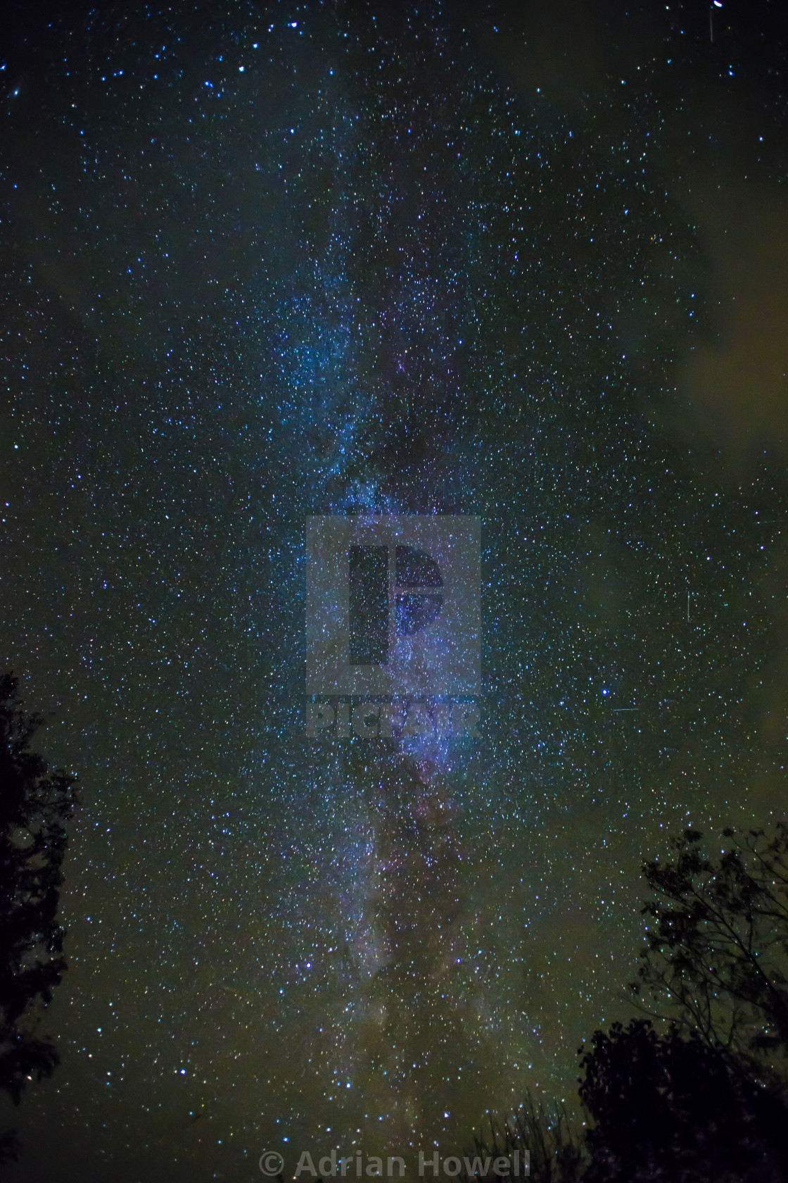 "Milky Way over Snowdonia" by Adrian Howell - $23.18 "Milky Way over Snowdonia" stock image