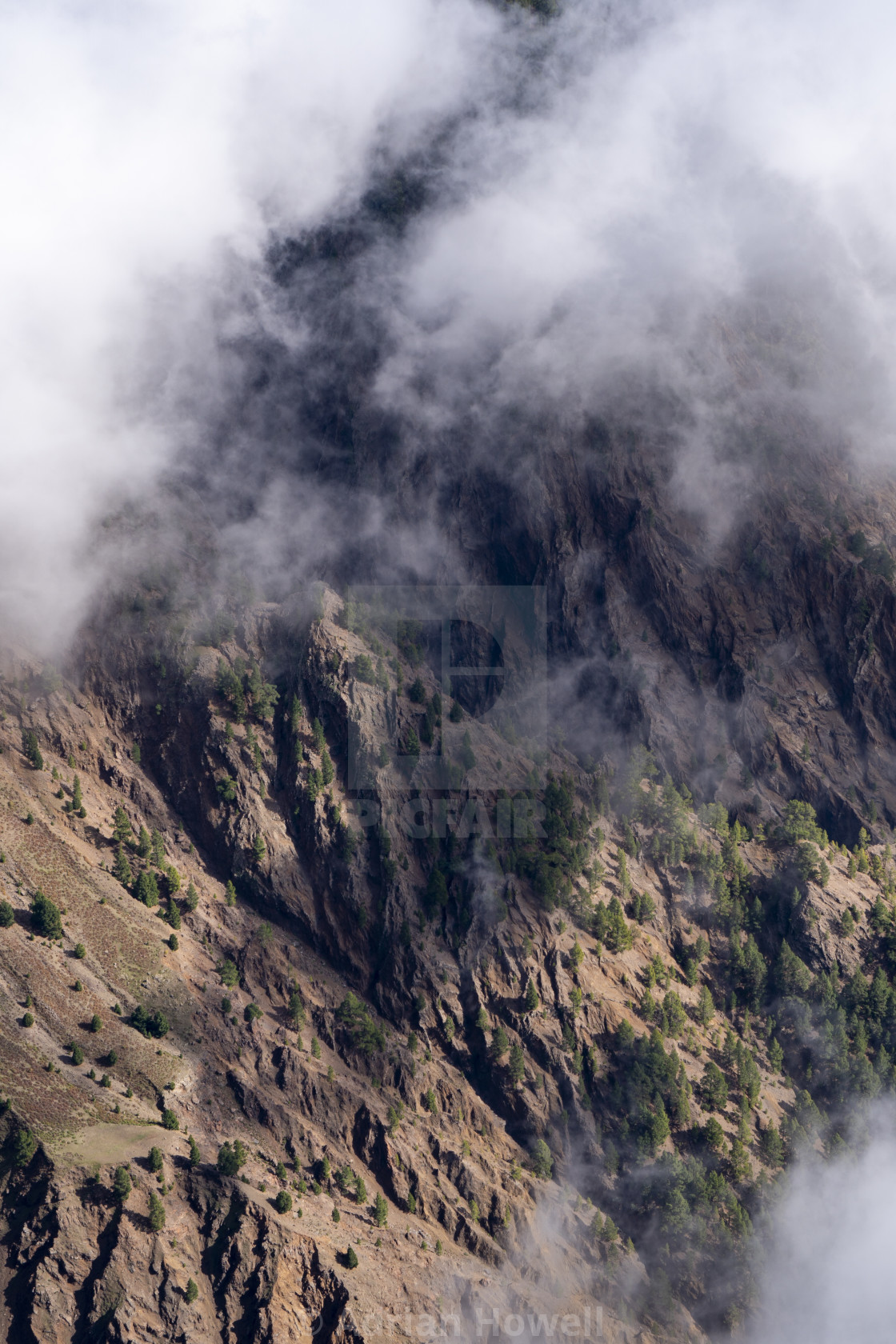 "Into the Caldera" by Adrian Howell - $23.18 "Into the Caldera" stock image