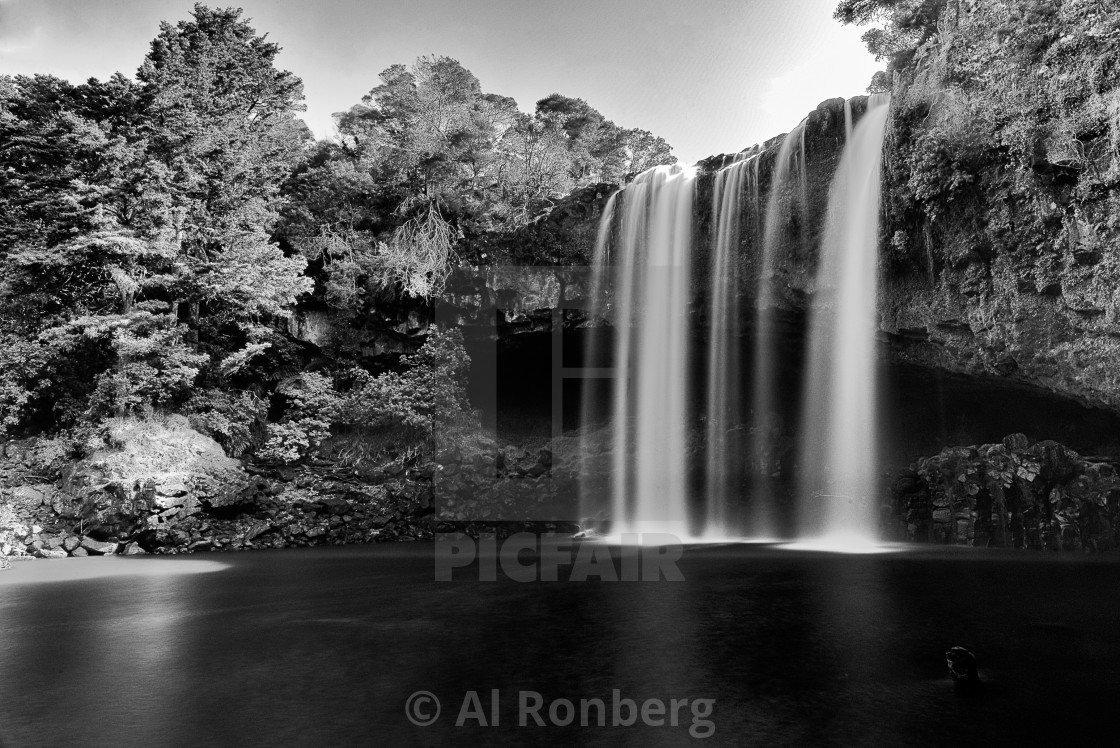 "Rainbow Falls" stock image