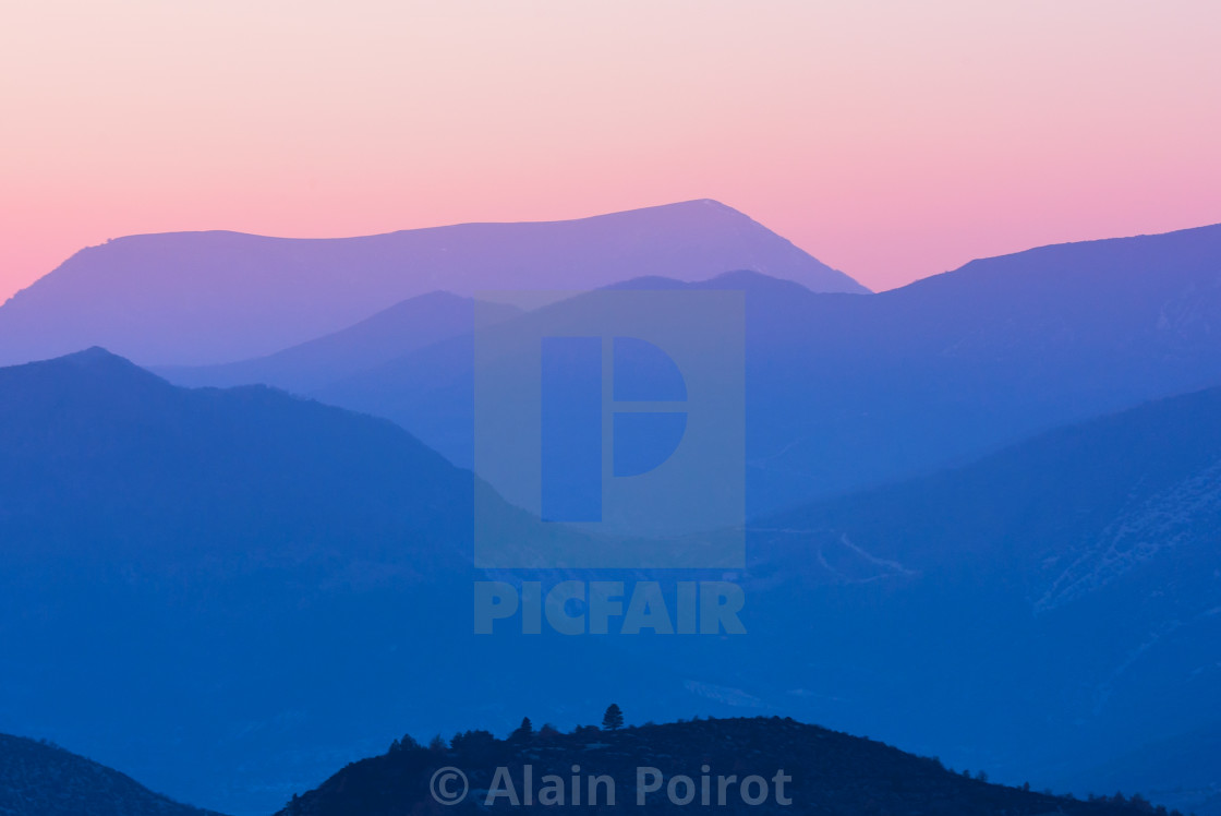 Sunset Colours Of Blue Mountains License Download Or - 