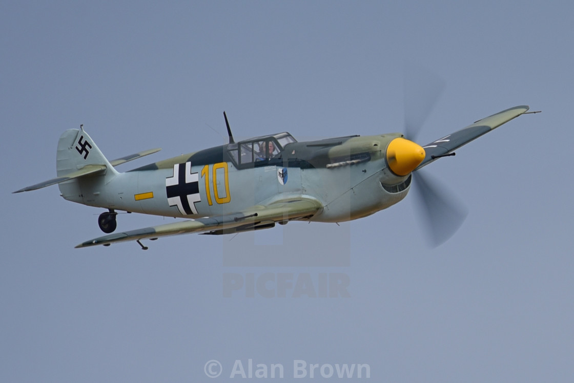 "Buchon Messerschmitt 109" stock image