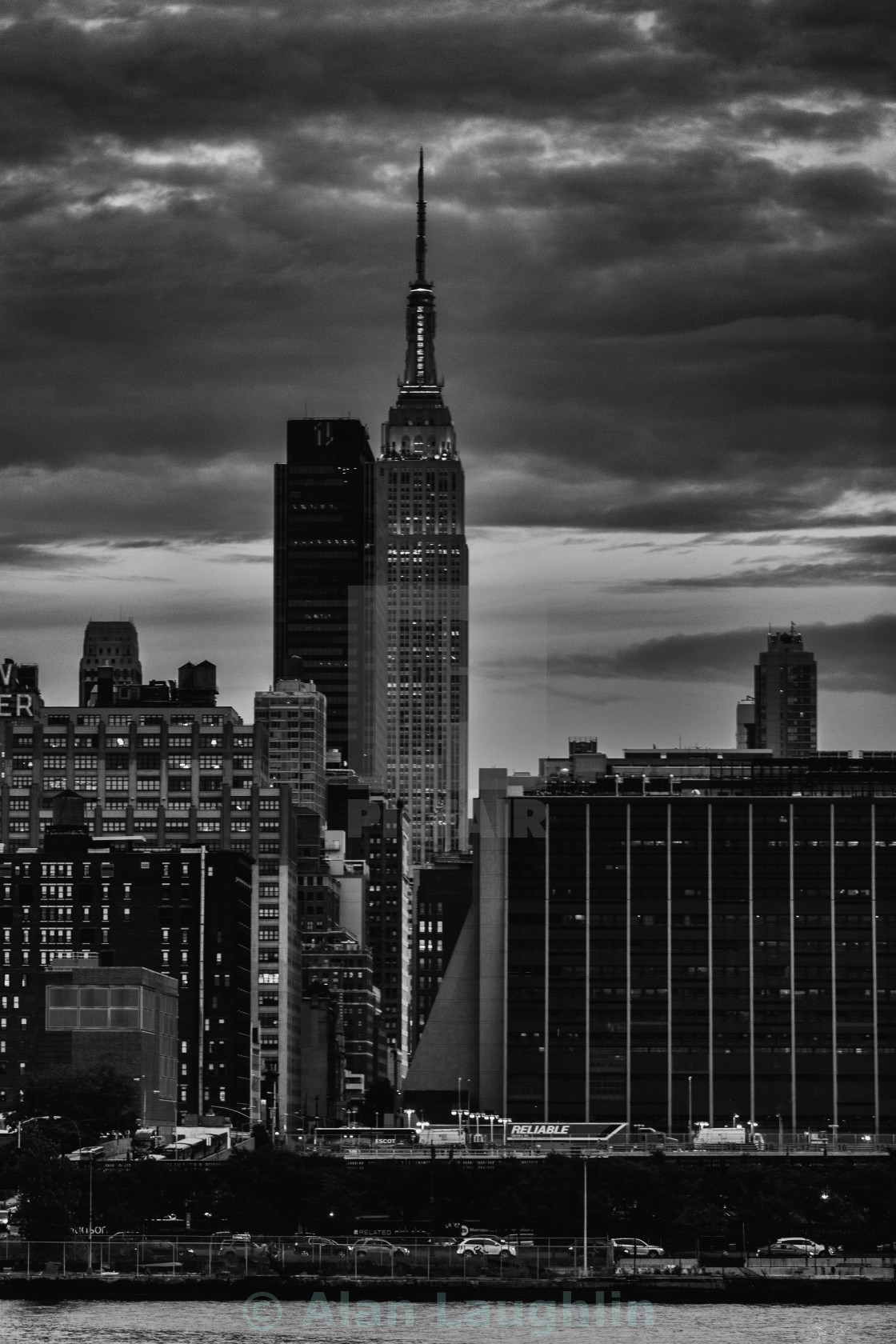 "The Empire State Building" stock image