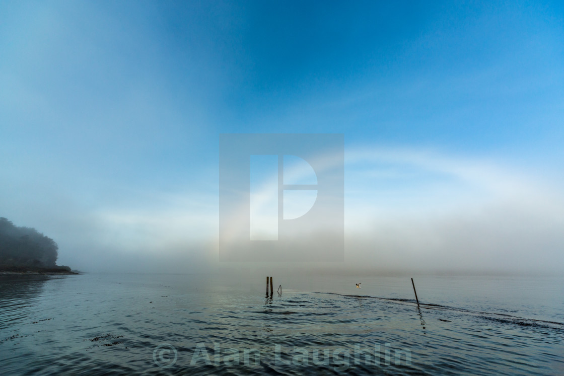 "Port Appin White Rainbow" stock image