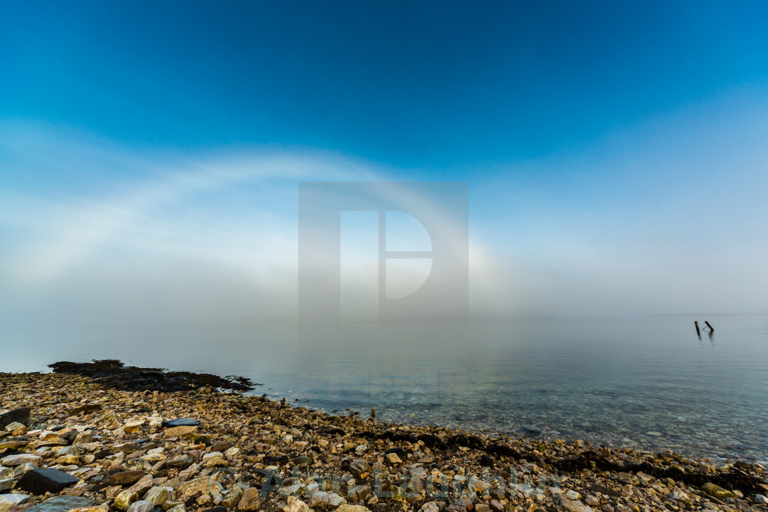 "White Rainbow" stock image