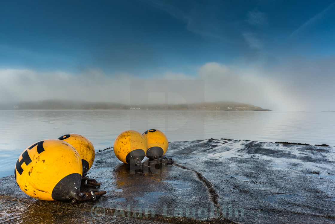 "Bouys left behind" stock image