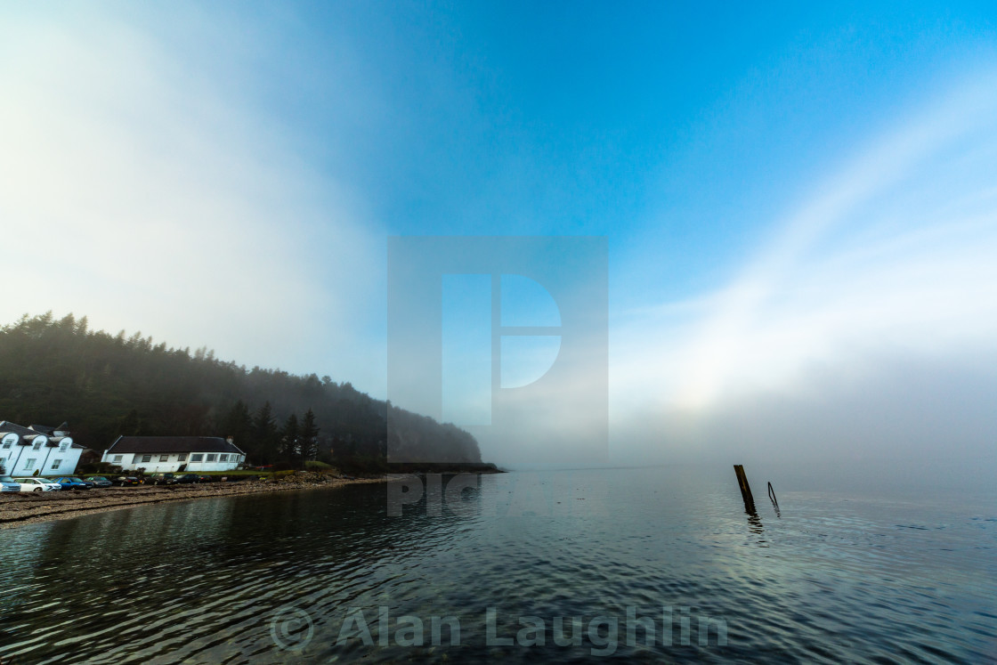 "Port Appin White Rainbow" stock image