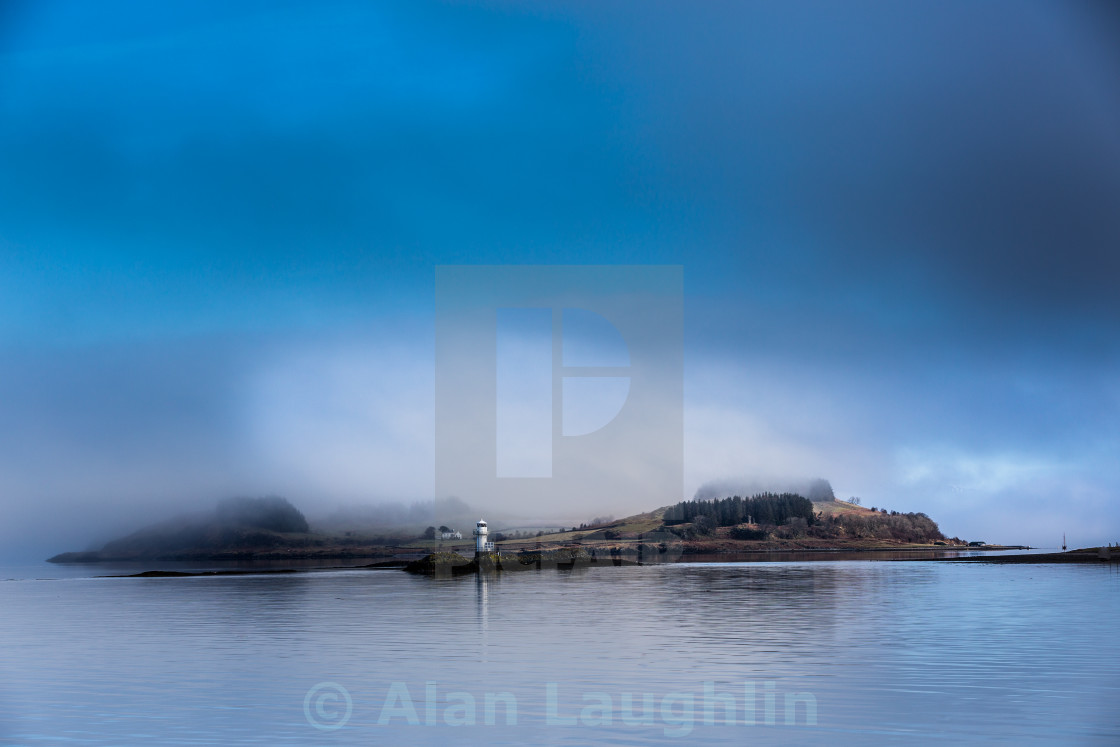 "Shuna Island Loch Linnhe" stock image