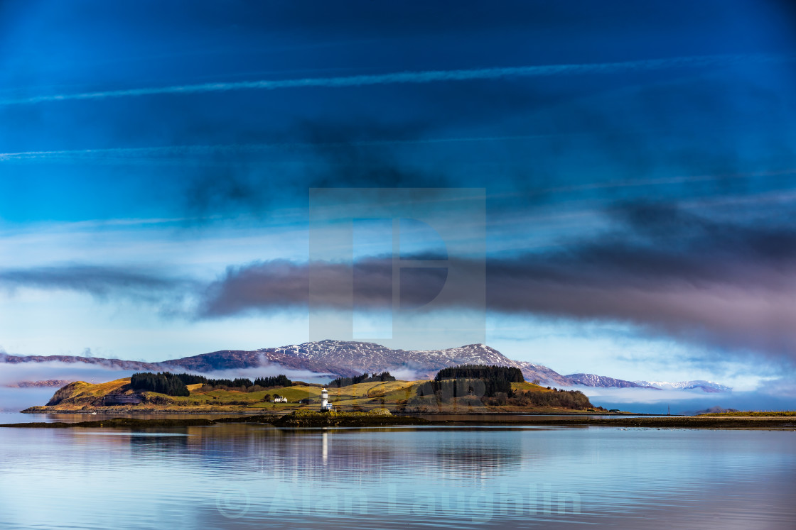 "Sgeir Bhuidhe Lighthouse" stock image