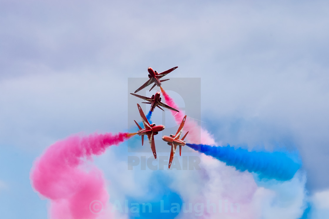 "Red Arrows Display Team" stock image